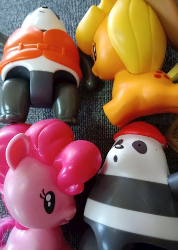 Renkli Çoklu Aksiyon Figürleri Seti 4 lü - Görsel 9