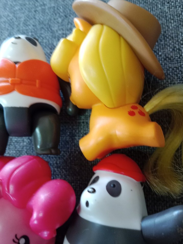 Renkli Çoklu Aksiyon Figürleri Seti 4 lü - Görsel 5