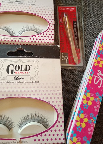 Flormar Oje,takma kirpik, tırnak ve Aseton Seti - Görsel 7