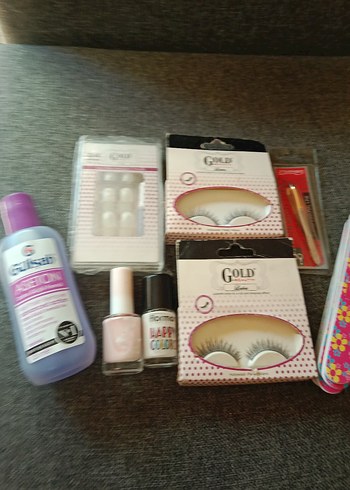 Flormar Oje,takma kirpik, tırnak ve Aseton Seti - Görsel 6