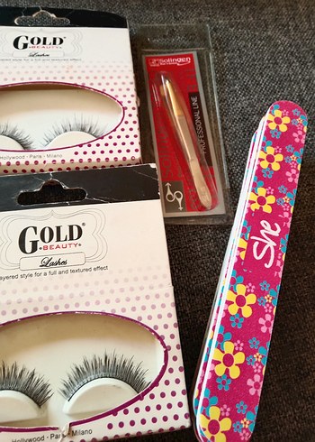 Flormar Oje,takma kirpik, tırnak ve Aseton Seti - Görsel 9