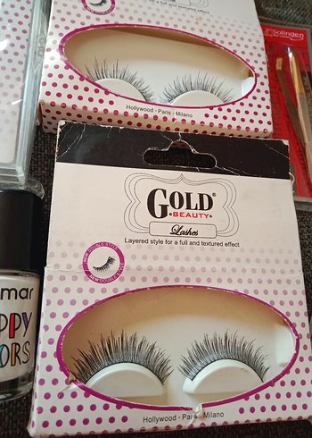 Flormar Oje,takma kirpik, tırnak ve Aseton Seti - Görsel 10