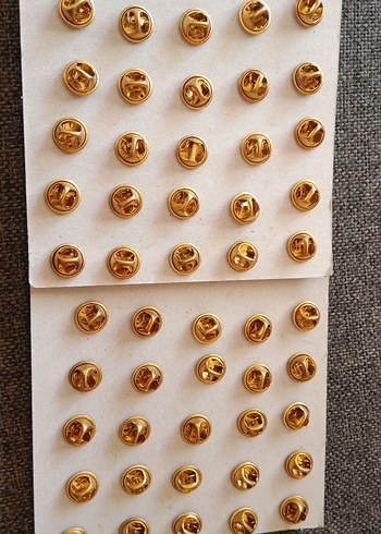 parlak Kırmızı CHP Vintage yeni 50 li rozetler - Görsel 4