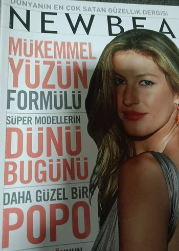 New Beauty Dergisi - Gisele Bündchen Kapak - Görsel 4