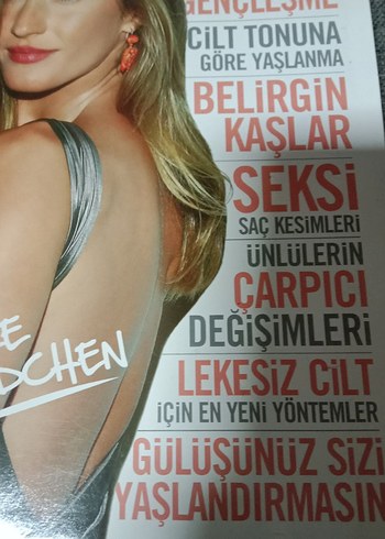 New Beauty Dergisi - Gisele Bündchen Kapak - Görsel 7