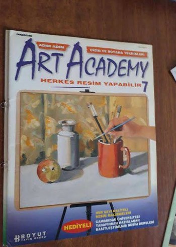 Art Academy 7 - Basit Resim Teknikleri Kitabı