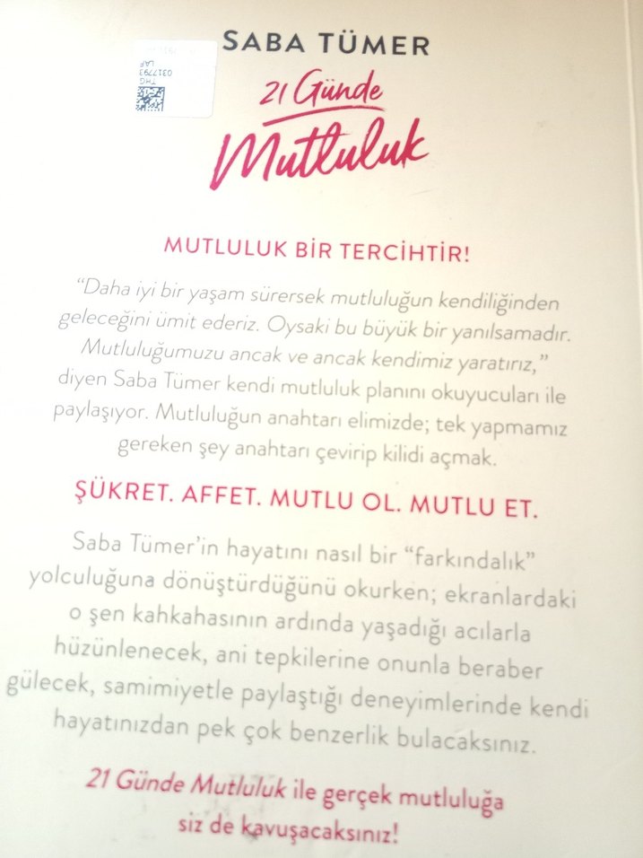 21 Günde Mutluluk - Saba Tümer - Görsel 5
