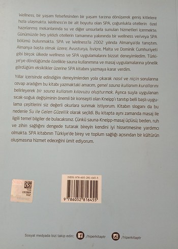 SPA Su ile Gelen Güzellik Kitabı - Görsel 3