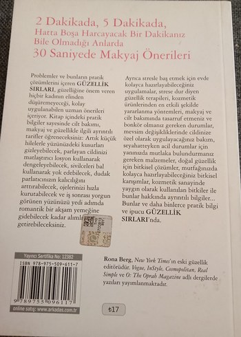 Kolay Uygulanabilir Güzellik Sırları Kitabı - Görsel 5