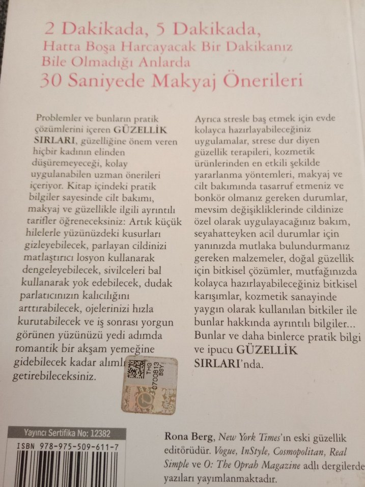 Kolay Uygulanabilir Güzellik Sırları Kitabı - Görsel 2