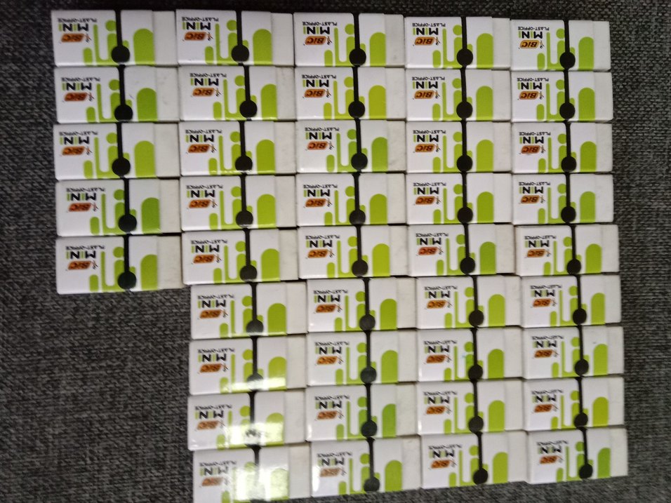 Yeni 40 lı bic beyaz büyük silgiler - Görsel 4