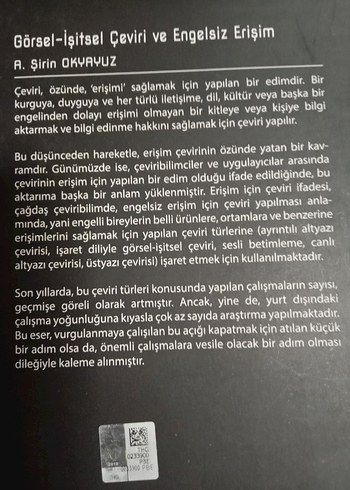 Görsel-İşitsel Çeviri ve Engelsiz Erişim Kitabı - Görsel 7