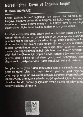 Görsel-İşitsel Çeviri ve Engelsiz Erişim Kitabı - Görsel 5