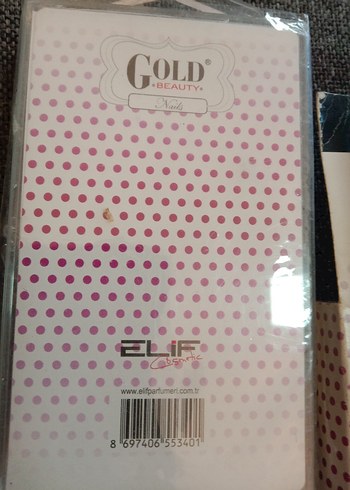 Gold Beauty Renkli Takma tırnak Kirpik Seti - Görsel 3