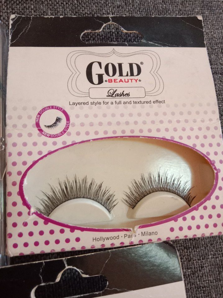 Gold Beauty Renkli Takma tırnak Kirpik Seti - Görsel 5