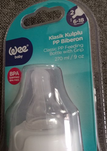 Yeni Bebek Biberonu 270 ml Beyaz-Gri - Görsel 8