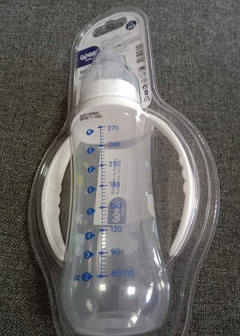 Yeni Bebek Biberonu 270 ml Beyaz-Gri - Görsel 7