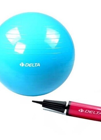 Delta mavi yeni 65 cm.pilates topu
