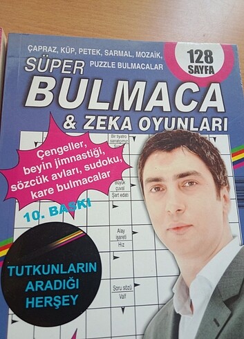2 adet karışık yeni bulmaca severlere özel kitaplar 