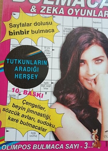  2 adet karışık yeni bulmaca severlere özel kitaplar 