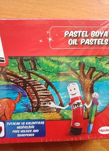 Beden Pritt 12li yeni canlı renkler pastel boya seti