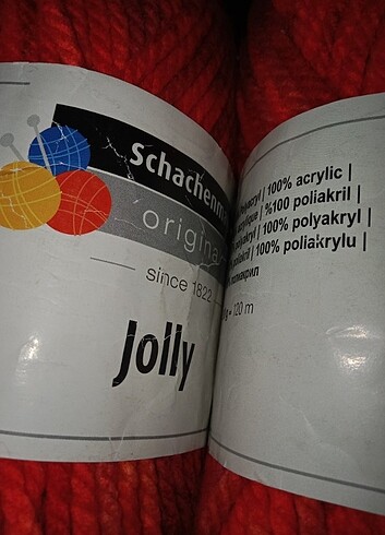 Beden Jolly 2 li yeni turuncu-kirmizi örgü ipliği