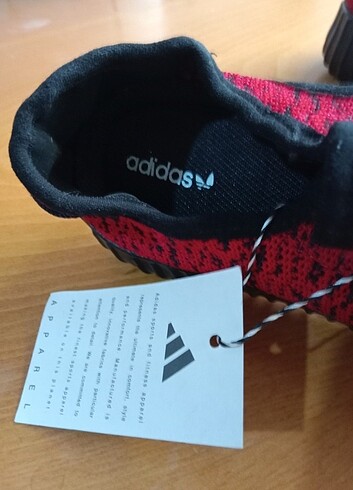 Kırmızı 36 numara yeni spor ayakkabı  - Görsel 3