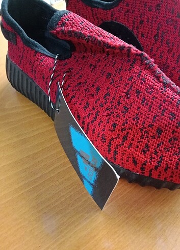 Kırmızı 36 numara yeni spor ayakkabı  - Görsel 7