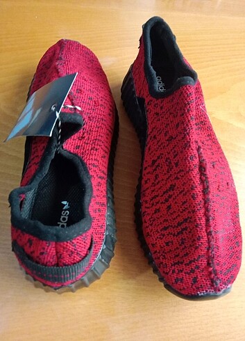 Kırmızı 36 numara yeni spor ayakkabı  - Görsel 11