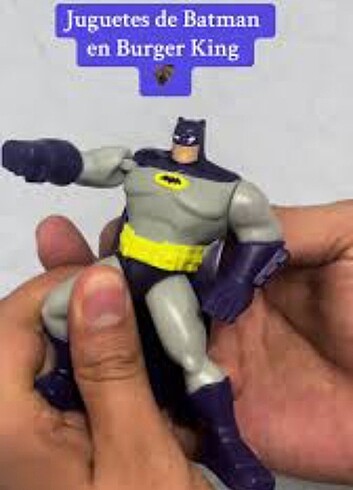  Beden Yeni burger king Batman oyuncak 
