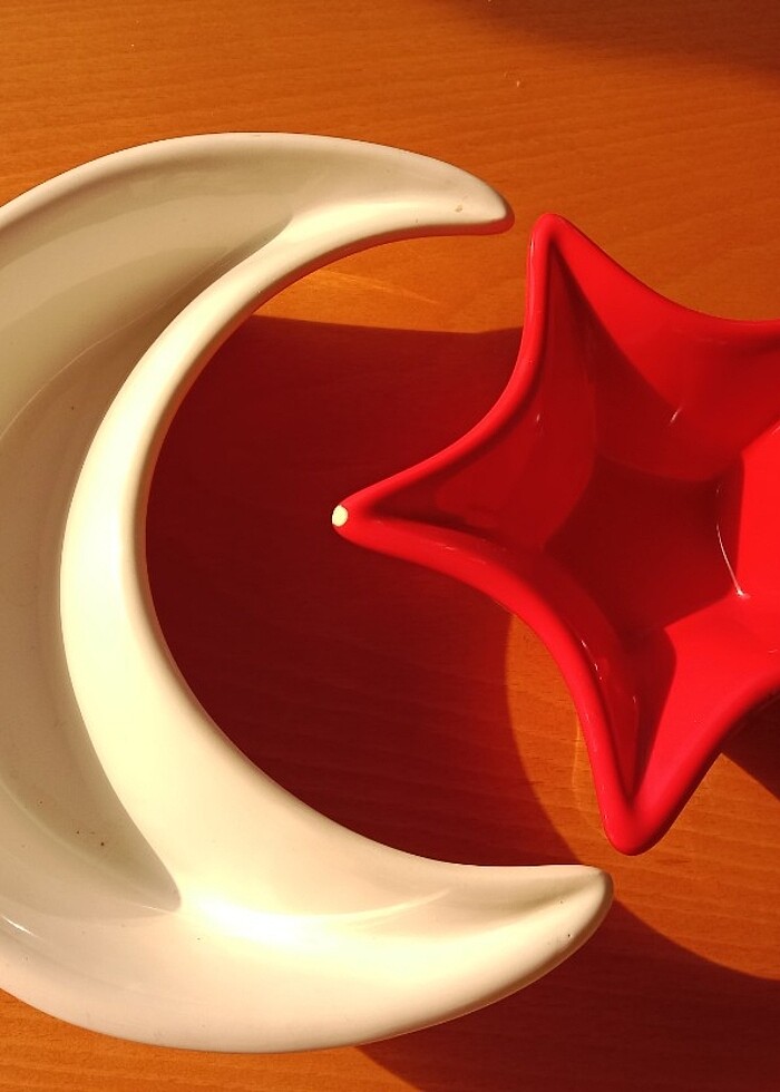 Özel tasarım şık ayyıldız yeni kase - Görsel 4