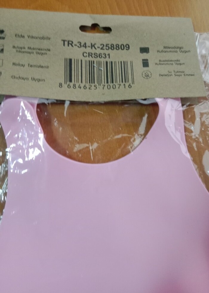 Yeni 2 li bebek mama önlüğü - Görsel 2