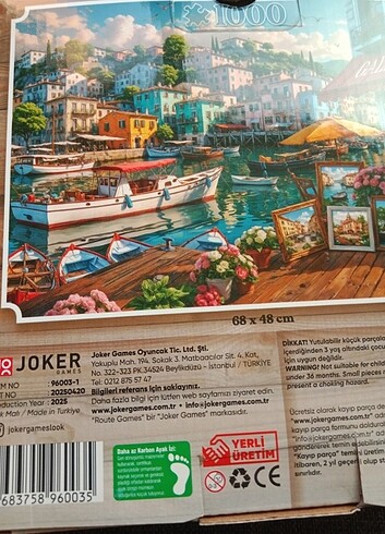 Yeni 1000 li manzaralı puzzle - Görsel 5