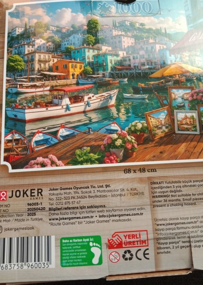 Yeni 1000 li manzaralı puzzle - Görsel 5