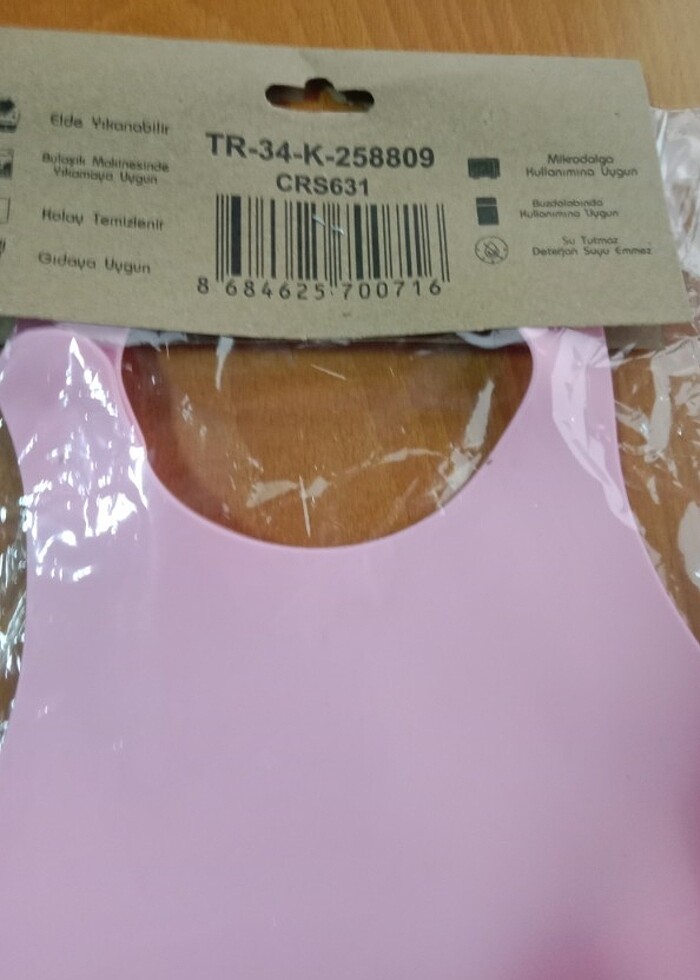 Yeni 2 li silikon çocuk mama önlüğü  - Görsel 4