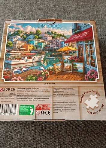 1000 li yeni yetişkin manzaralı puzzle  - Görsel 3