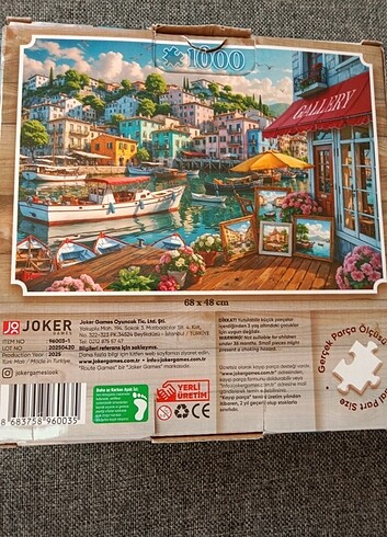 1000 li yeni yetişkin manzaralı puzzle  - Görsel 5