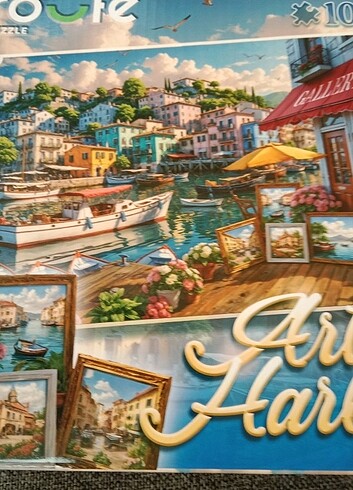 1000 li yeni yetişkin manzaralı puzzle  - Görsel 7