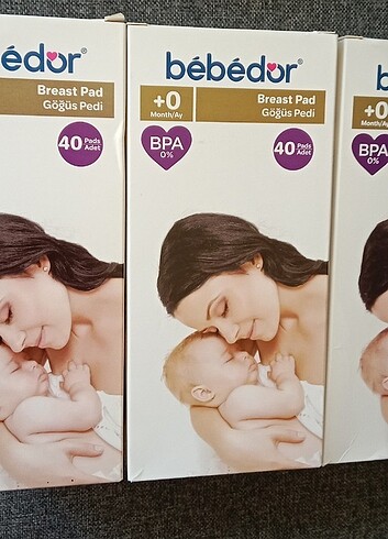 Beden Renk Yeni bebedor 3 lü anne göğüs pedi