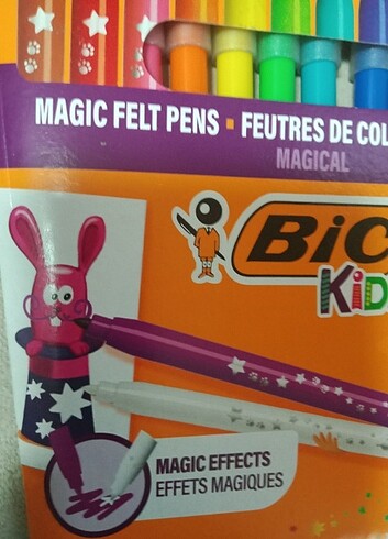 Yeni bic kids 12 li keçeli kalem