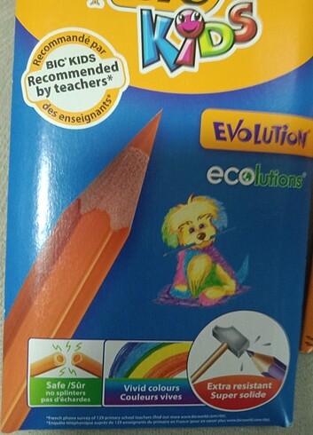 Yeni 12 li bic boya kalemleri