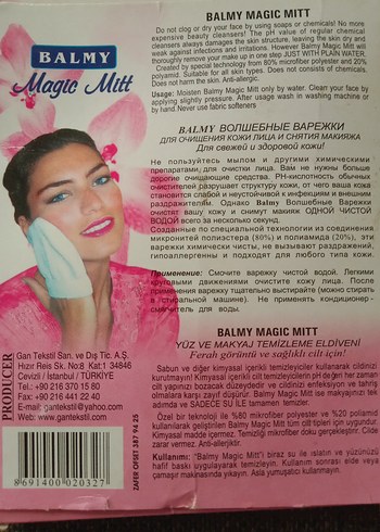 Balmy Magic Mitt Makyaj Temizleme Eldiveni - Görsel 6