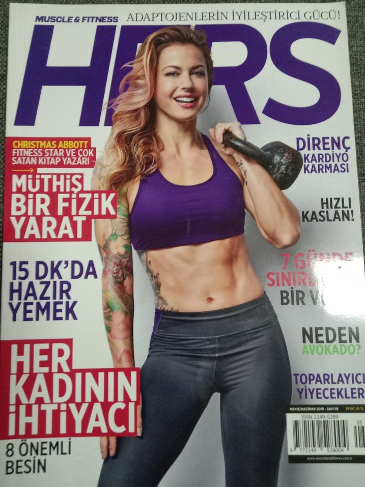Hers fitness ve vücut geliştirme dergisi - Görsel 5
