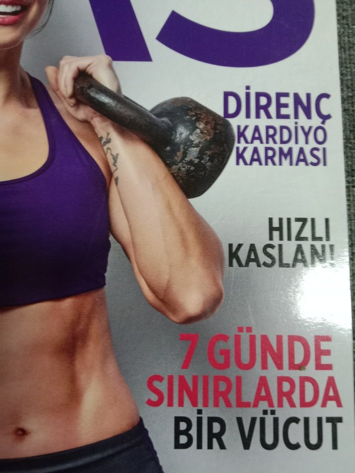 Hers fitness ve vücut geliştirme dergisi - Görsel 4