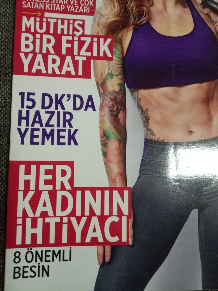 Hers fitness ve vücut geliştirme dergisi - Görsel 3