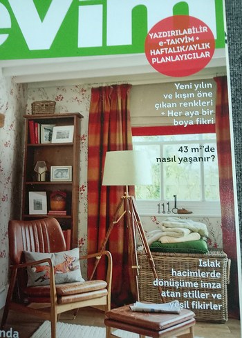 Evde Konforlu Kaçış Köşeleri Dergisi