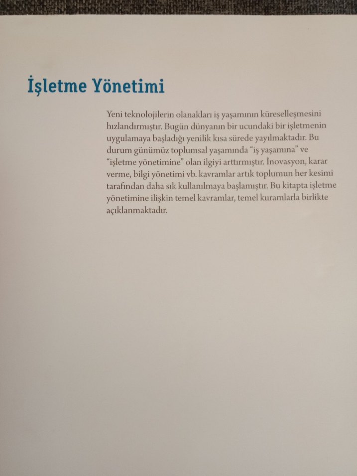 işletme yönetimi - Görsel 2