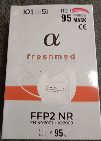 Beden Renk Freshmed FFP2 NR Koruyucu Maske 10'lu