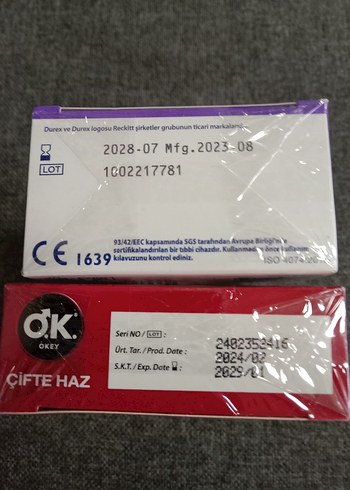 Durex Chill Karma Paket ve Okey Çifte Fit Prezervatif - Görsel 8