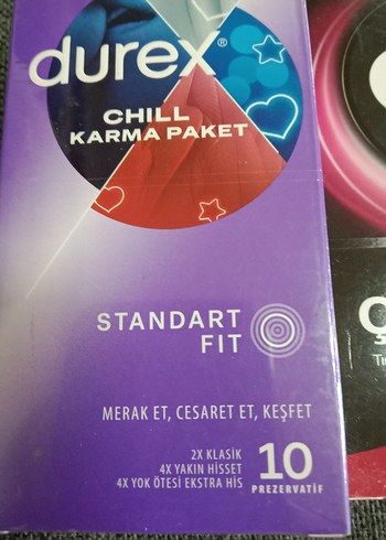 Durex Chill Karma Paket ve Okey Çifte Fit Prezervatif - Görsel 5